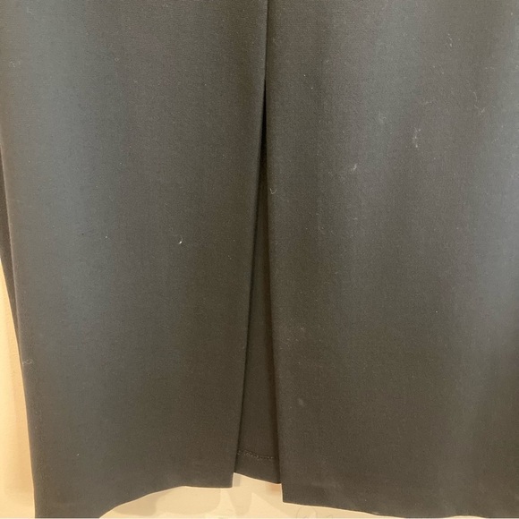 STUDIO JAX Sz 16 Front Zipper Pockets Slit Straight Line Unlined Maxi Skirt NEW - Picture 6 of 11